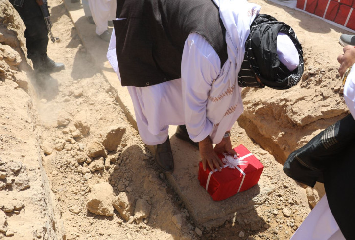 Mullah Abdul Ghani Baradar Akhund Lays the Foundation Stone for a New Gulbahar Cement Factory