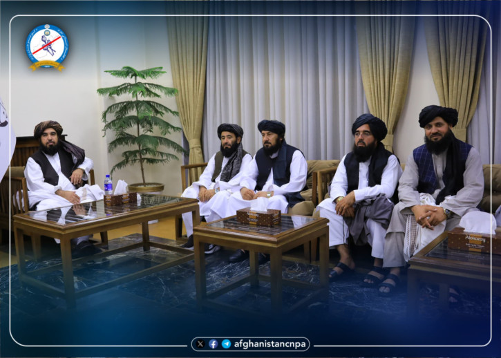 A high-ranking delegation led by the Deputy Minister for Counter-Narcotics,Alhaj General Mullah Abdul Haq Akhund Hamkar departed for Qatar