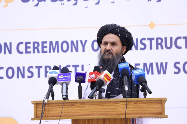 Mullah Abdul Ghani Baradar Akhund Inaugurates Two Power Projects in Herat Worth Around $68 Million