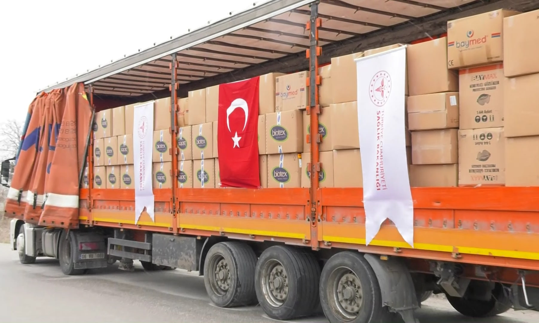 Humanitarian Aid Shipment from Turkey Arrives in Afghanistan